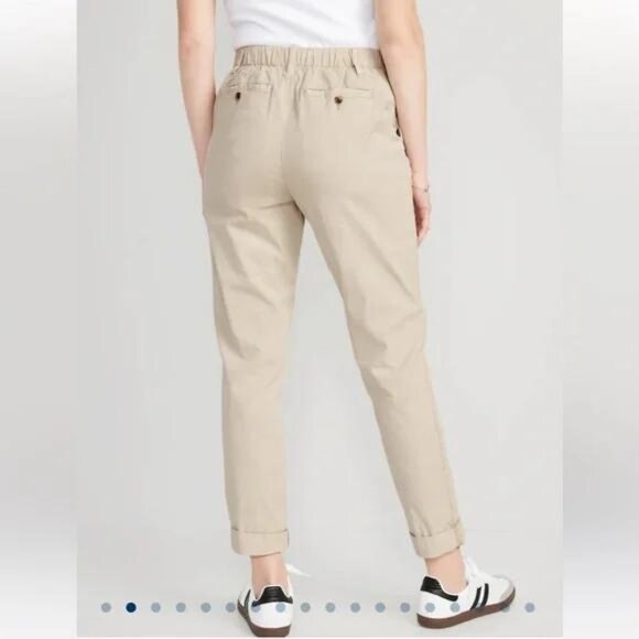 NWT Old Navy High-Waisted OGC Chino Pants for Women - Picture 2 of 4